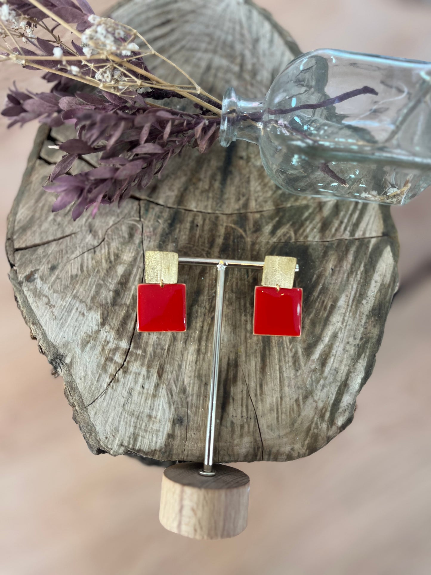 Square Earrings