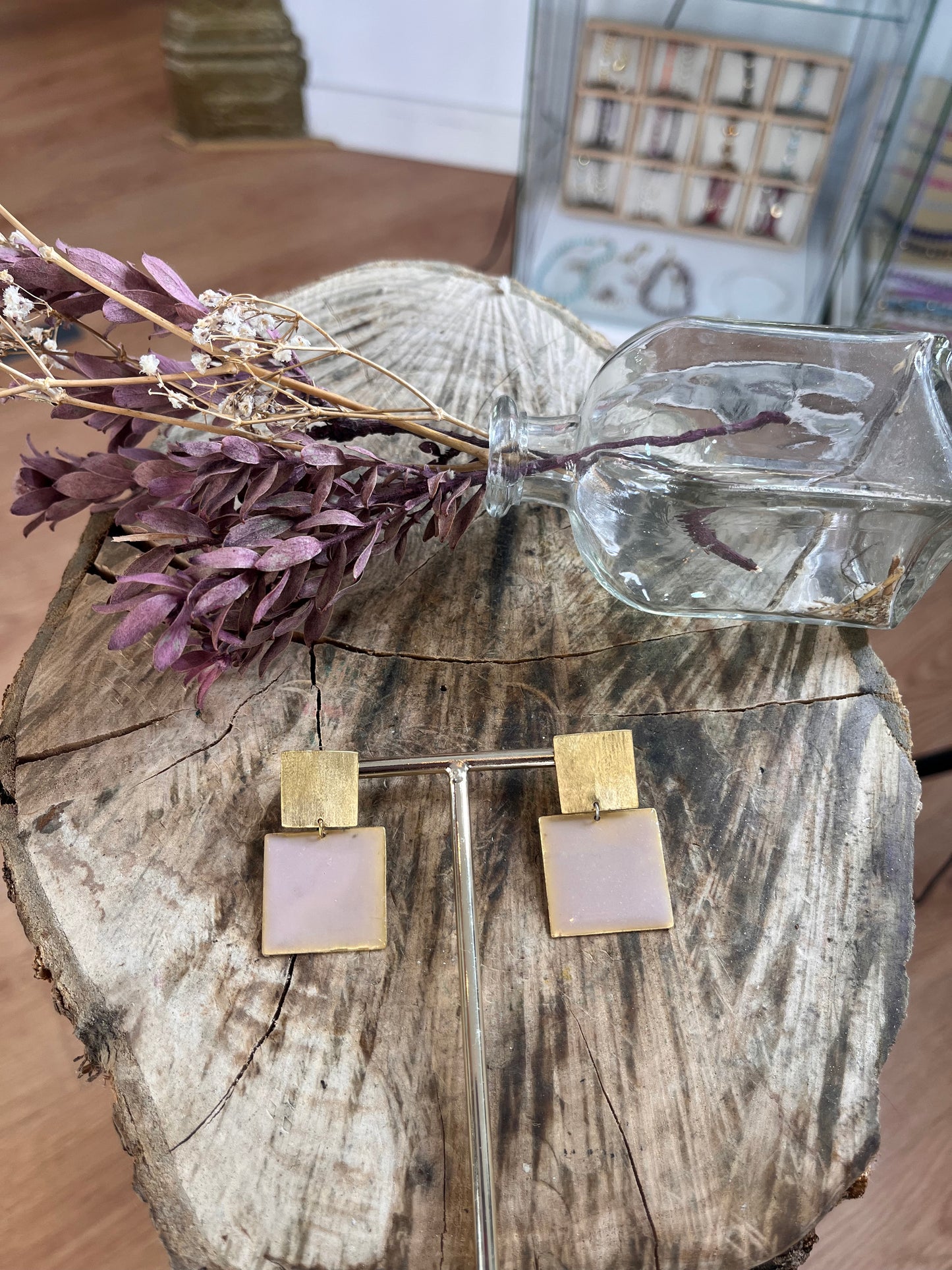 Square Earrings