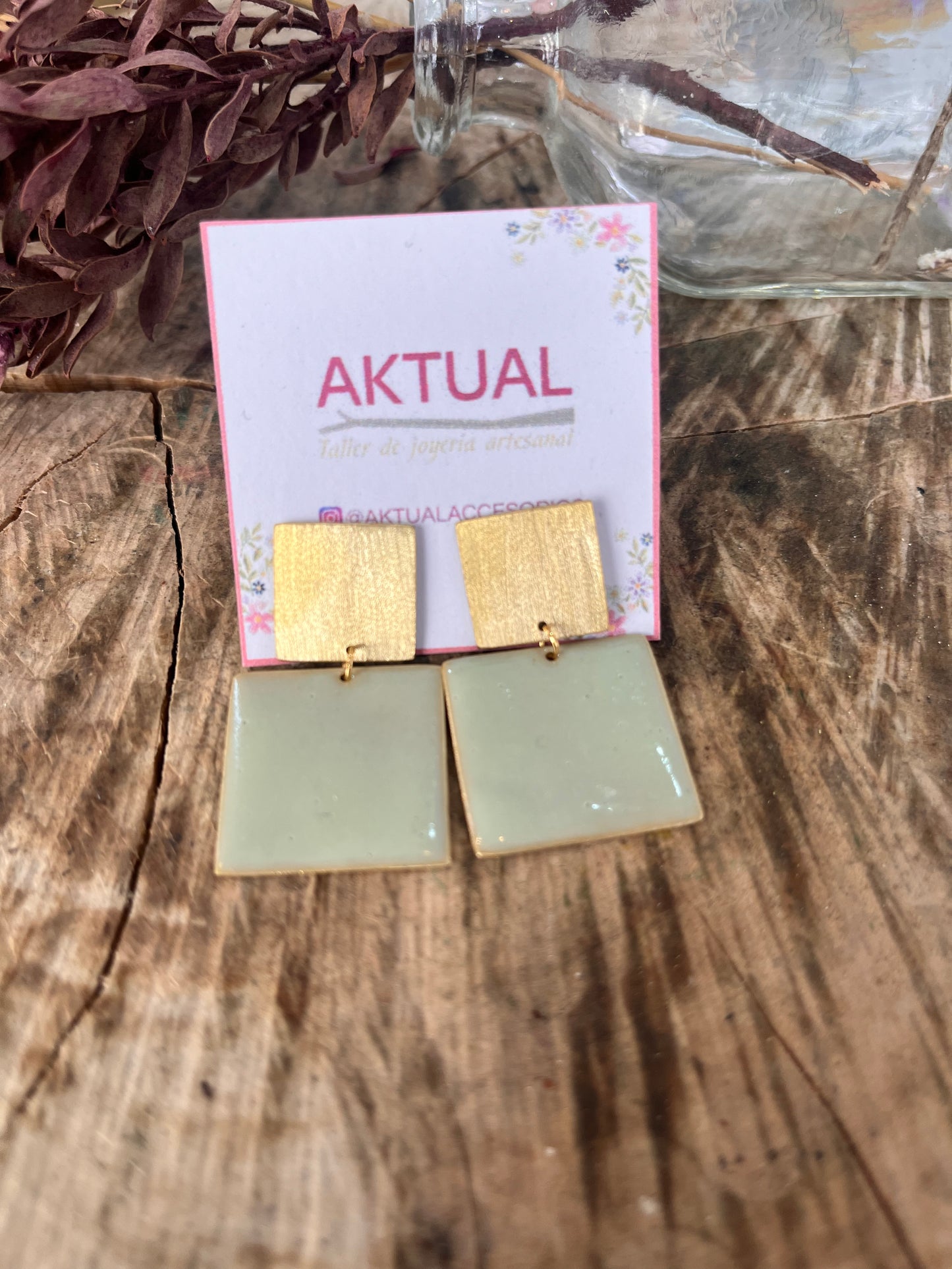 Square Earrings