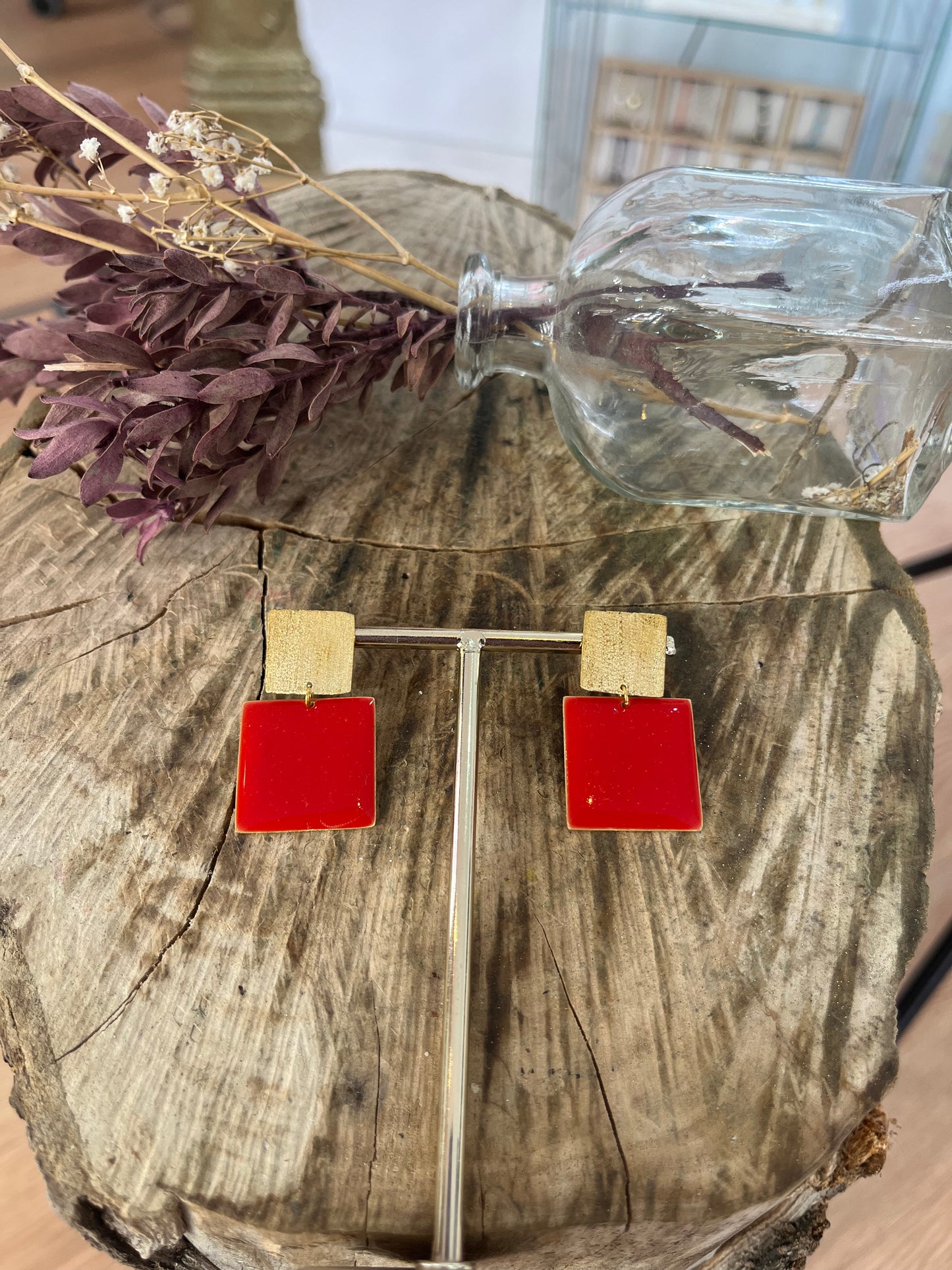 Square Earrings