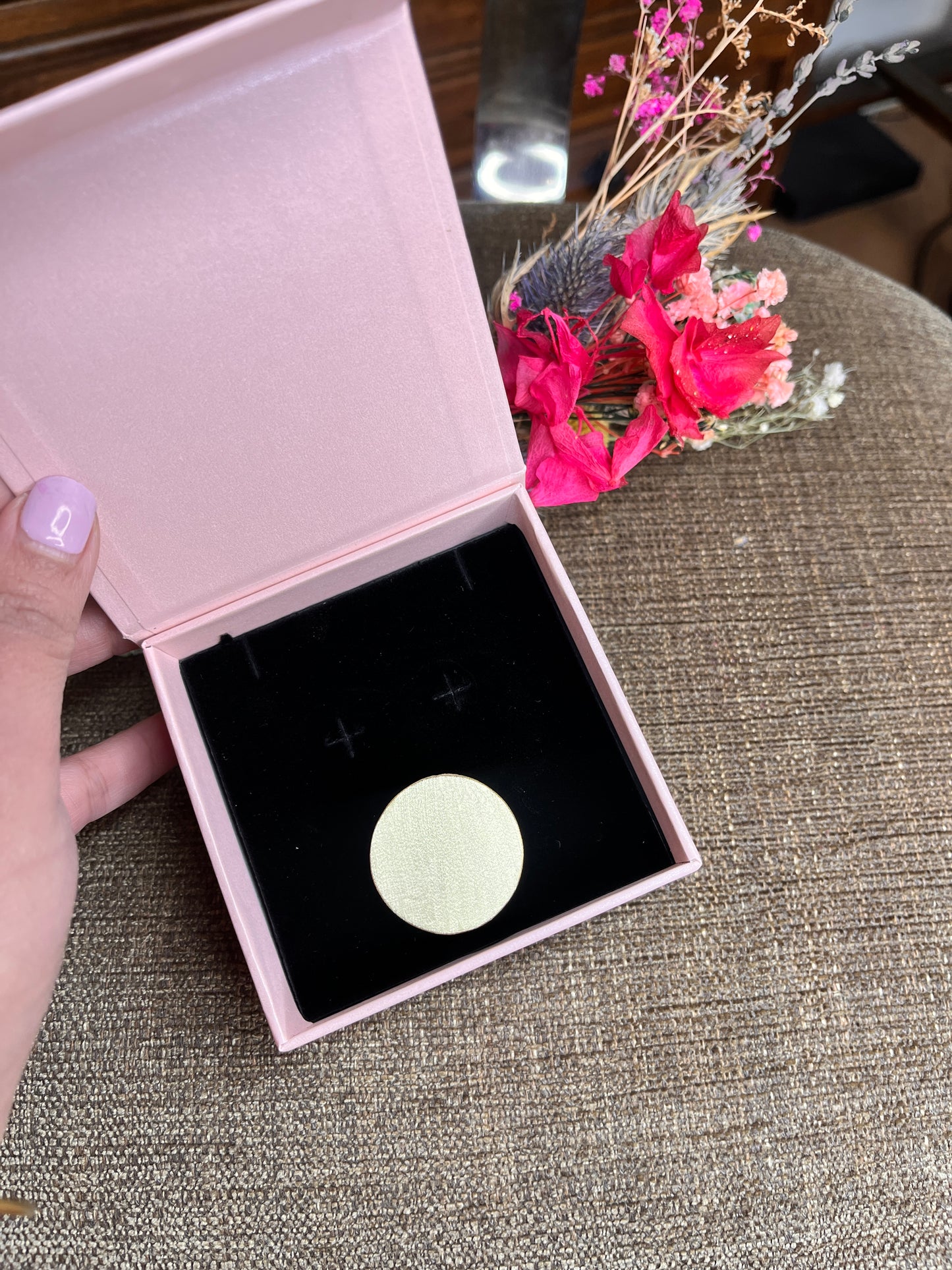 Golden Reflection Ring