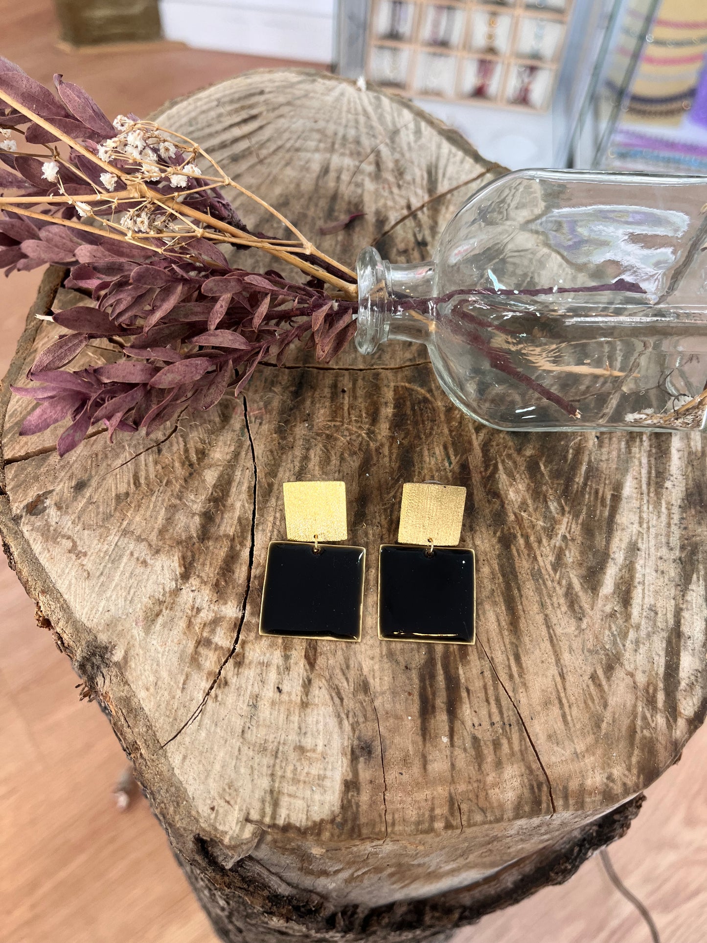 Square Earrings