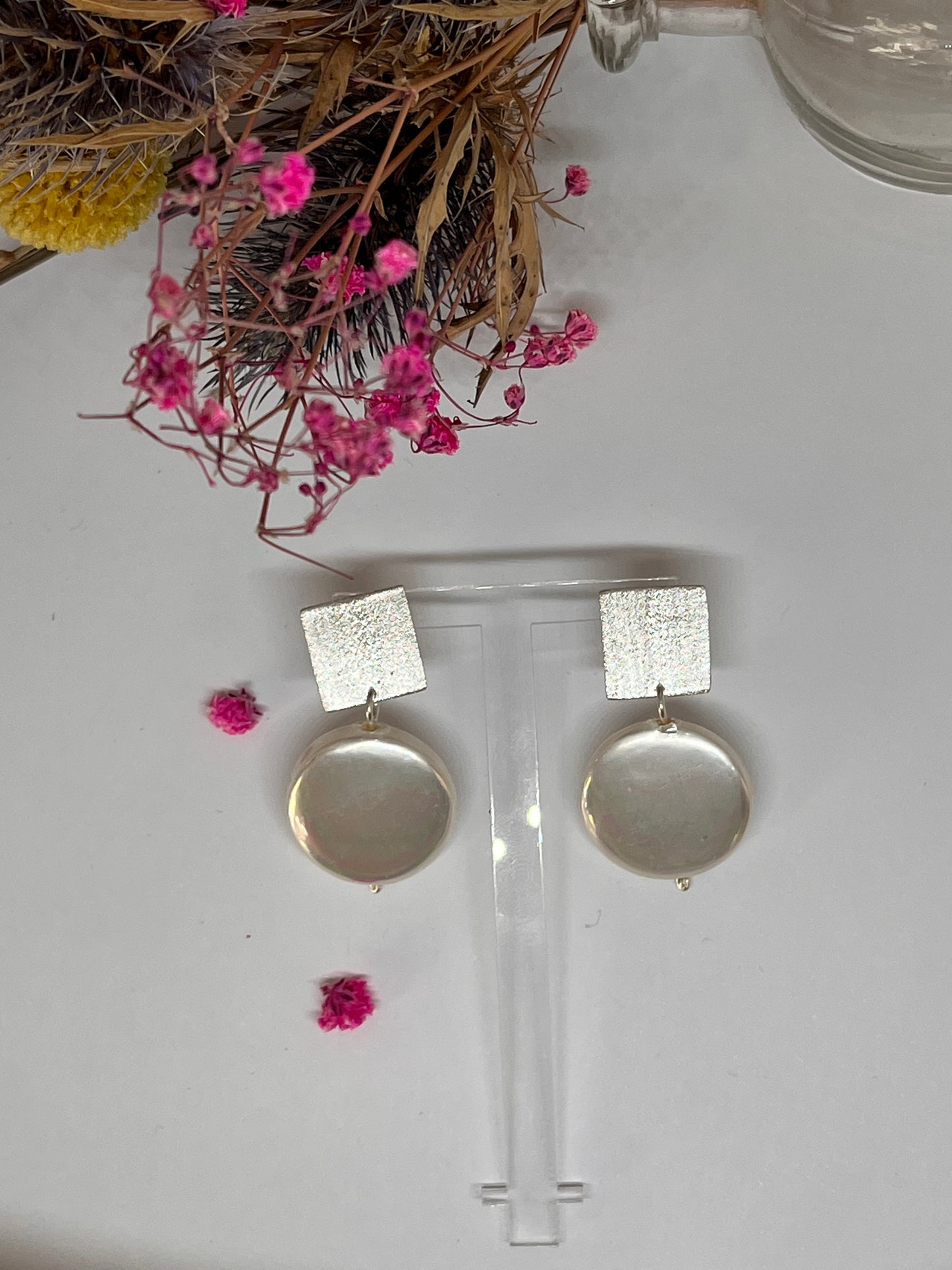 Luz del Mar Earrings - Handmade in 925 Silver