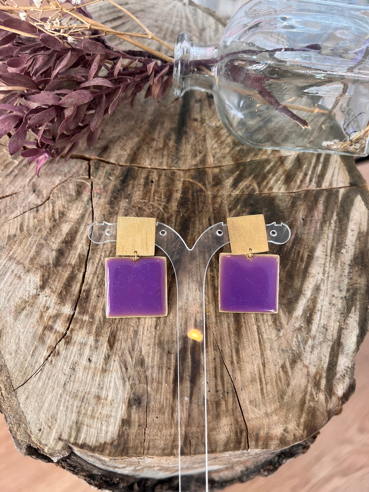 Square Earrings