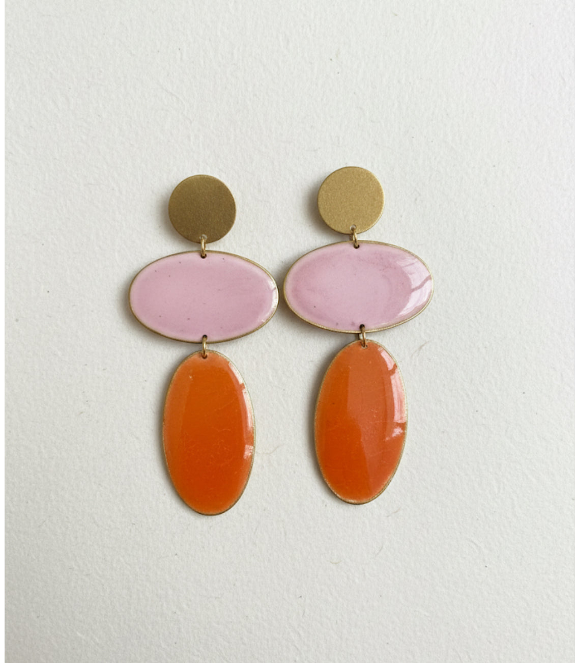 Pendientes Maxicolor Dulces Naranjas