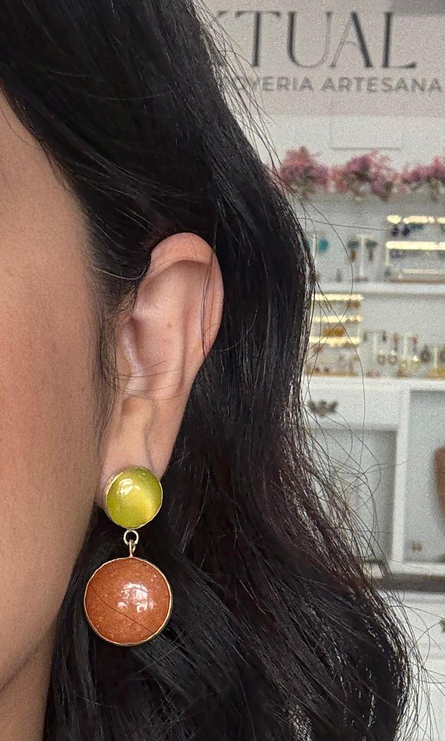 Pendientes artesanales hechos a mano en Madrid