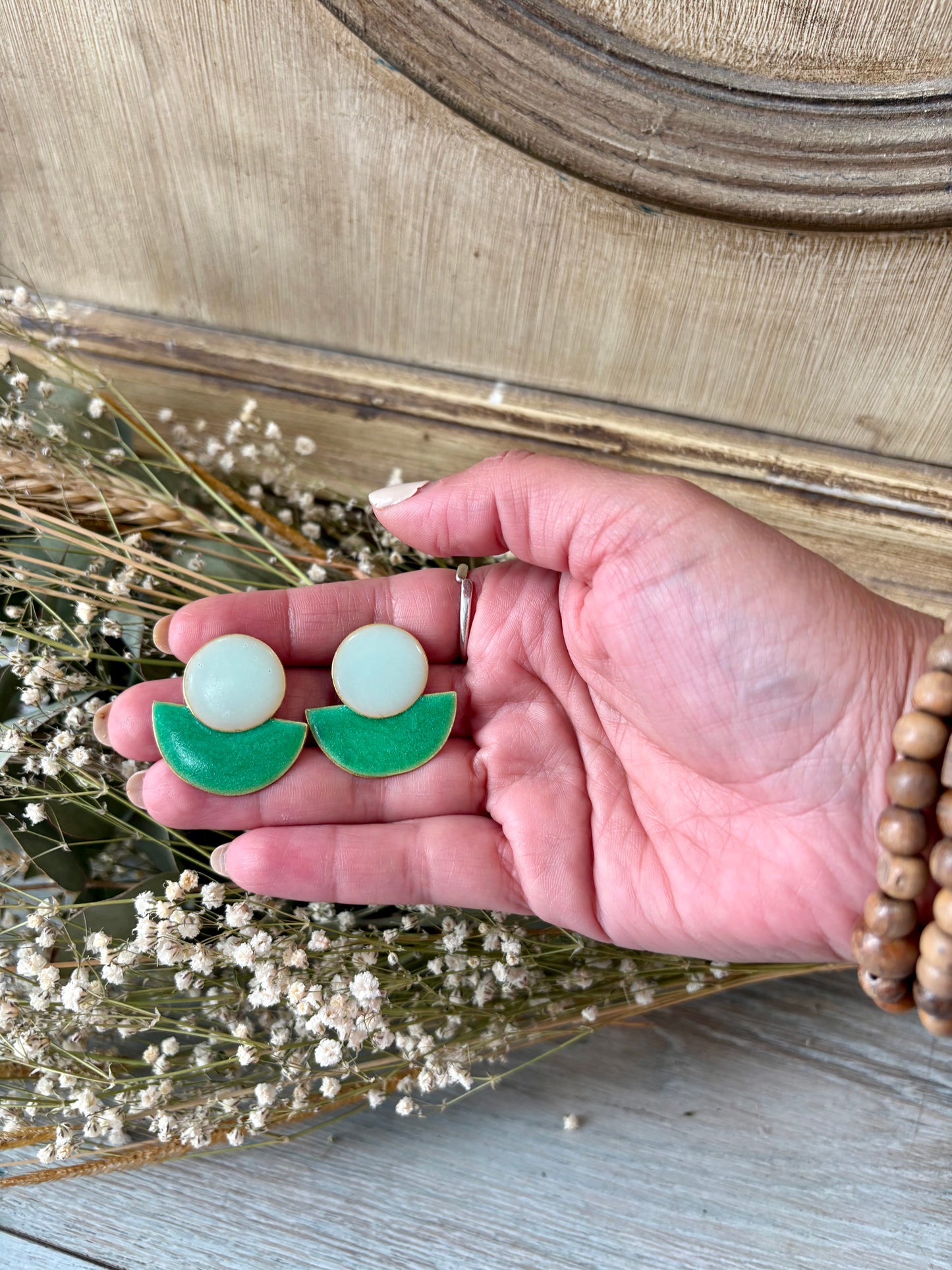 Pendientes originales hechos a mano en Madrid