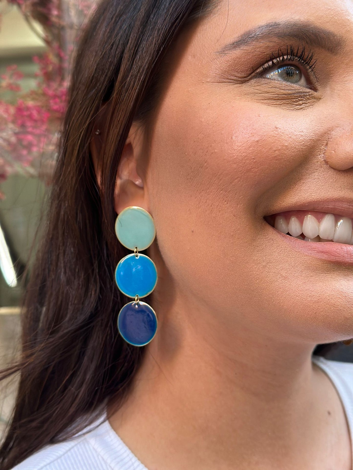 Sea Breeze Handcrafted Earrings