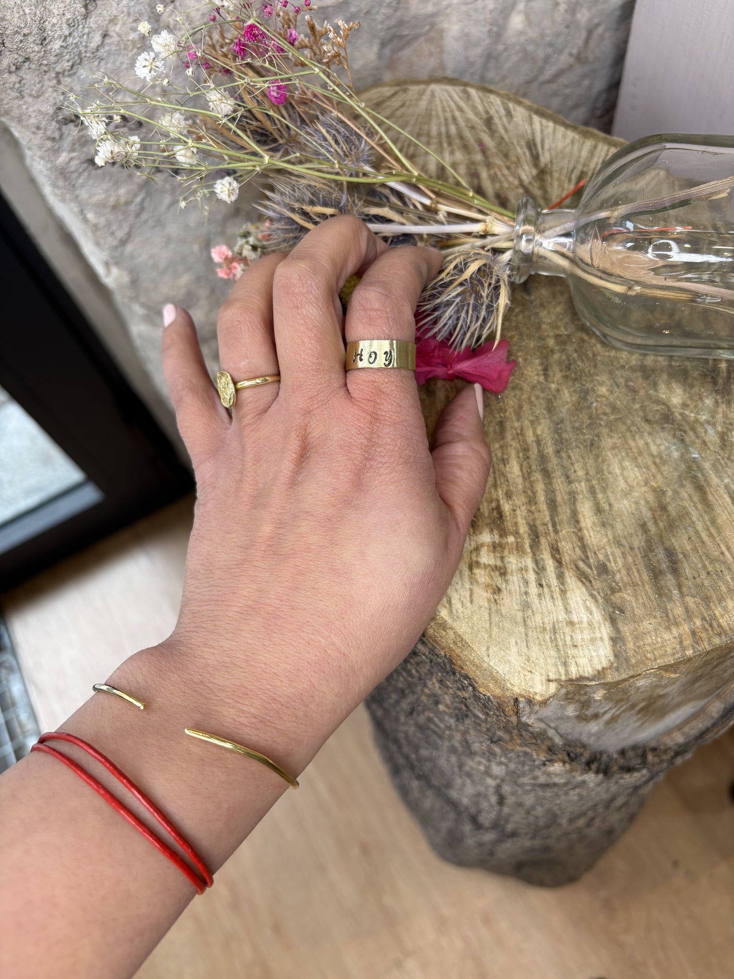 anillo dorado elaborado en Madrid