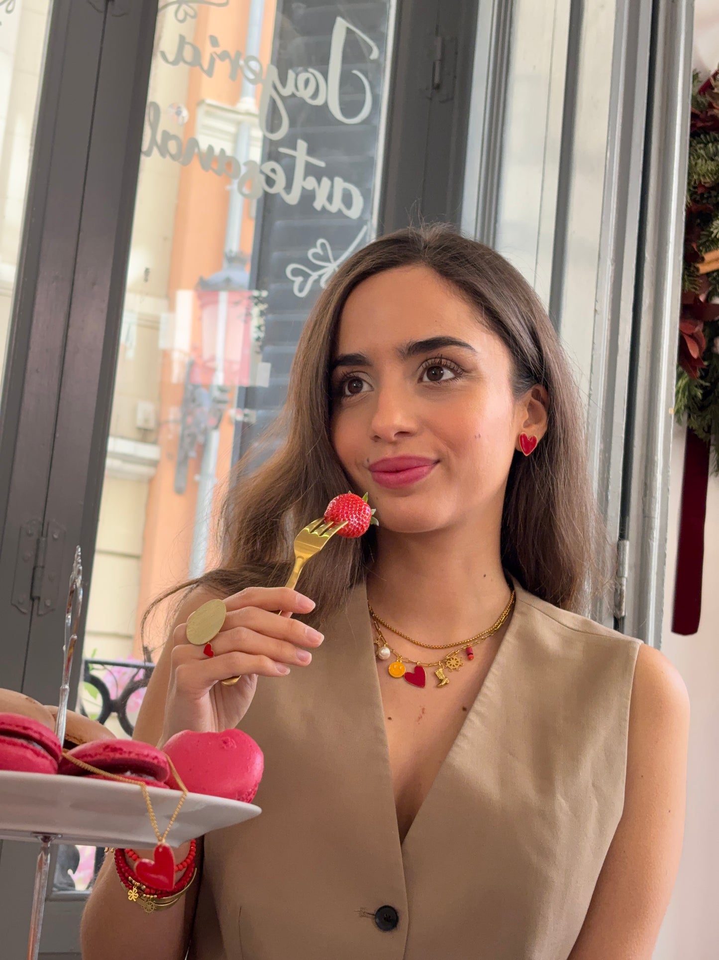 anillos collares y pendientes hechos a mano