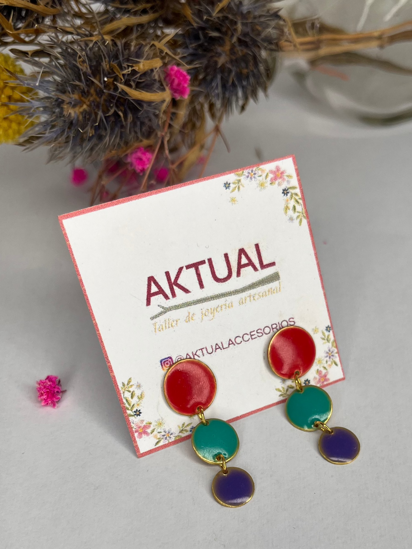 pendientes originales hechos a mano en madrid