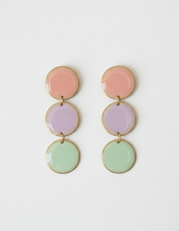 Pendientes Artesanales Brisas de Primavera
