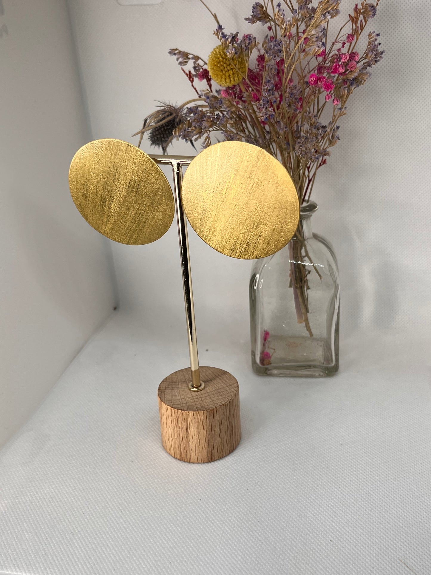 Maxi Round Earrings