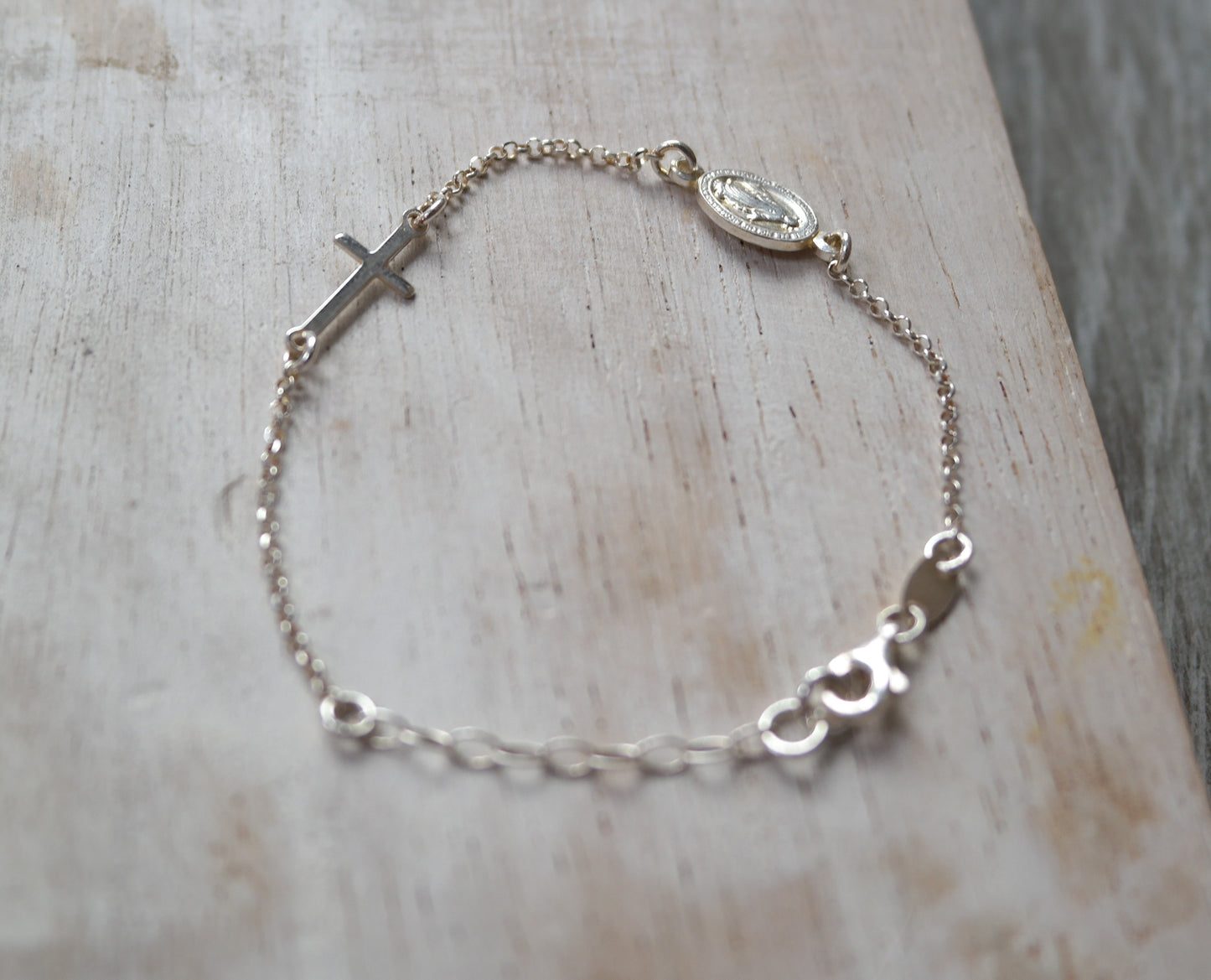pulsera de plata oracion