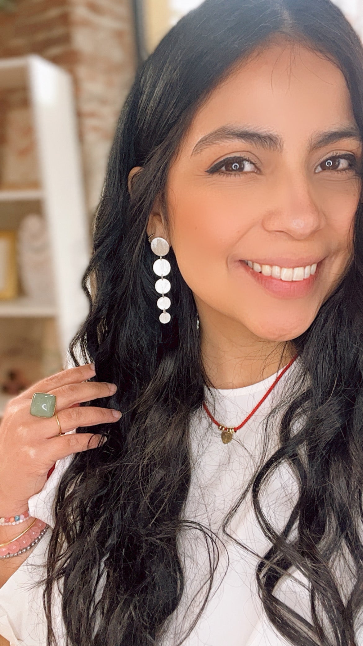 Circle Earrings - Handmade in 925 Silver