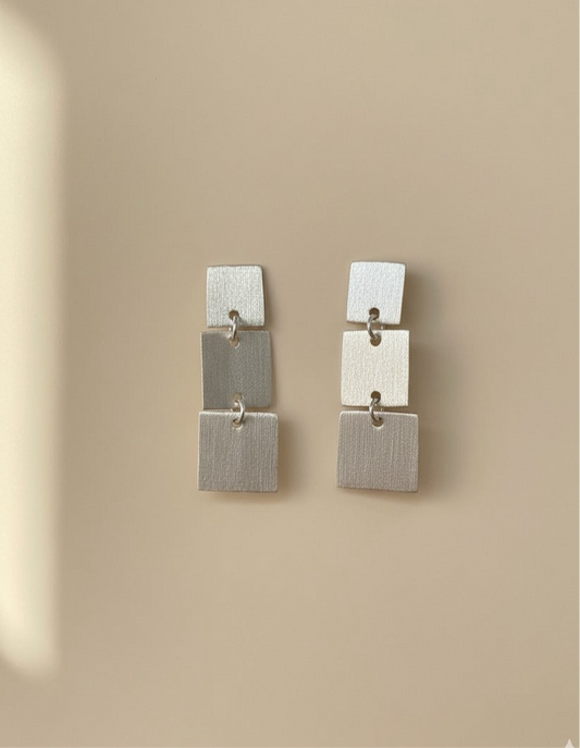 Dance Earrings - Handmade in 925 Silver