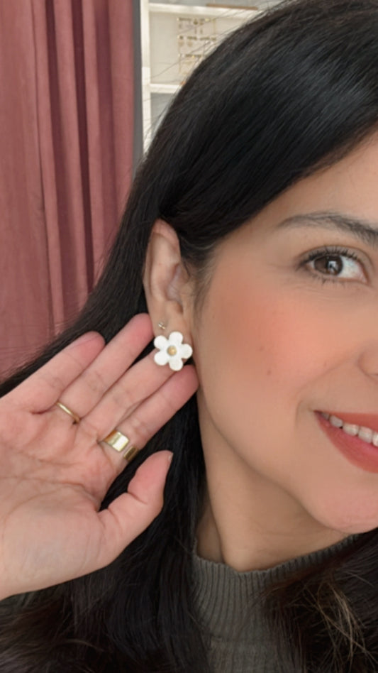 Pendientes Blanca