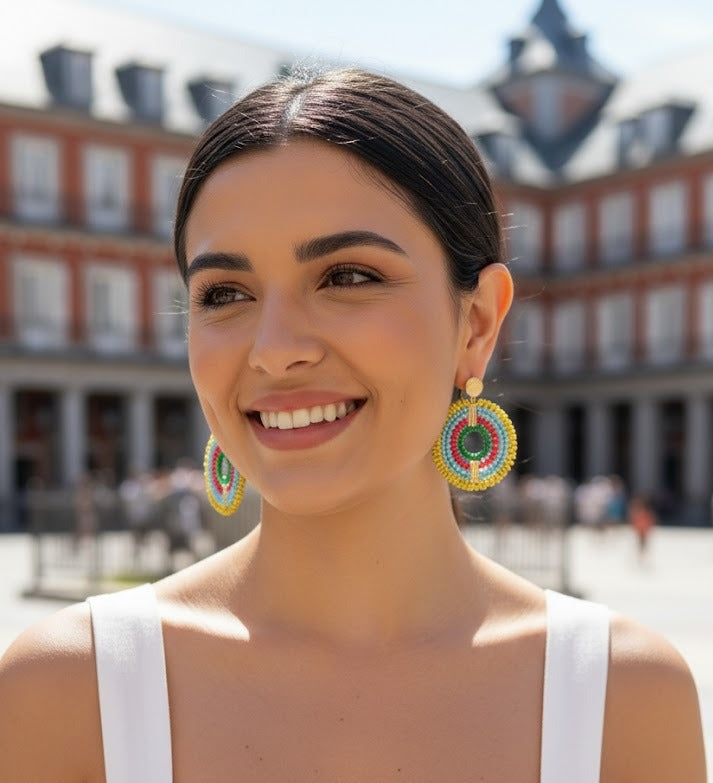 Pendientes Maxi tejidos Midi COLORES