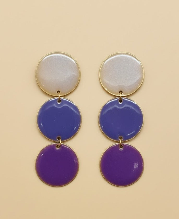 Lavender Breeze Handmade Earrings