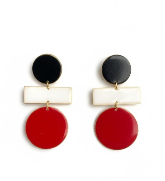 Crimson Dawn Earrings