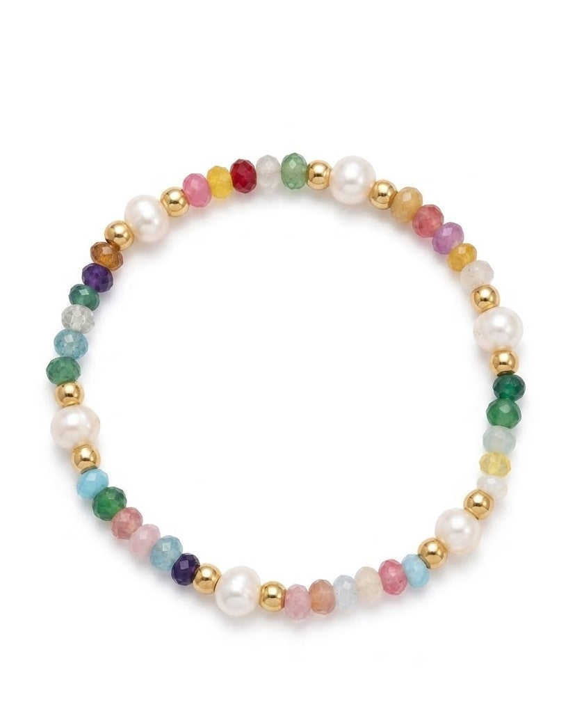 Pulsera  Elástica y Artesanal “Color y Alma” –