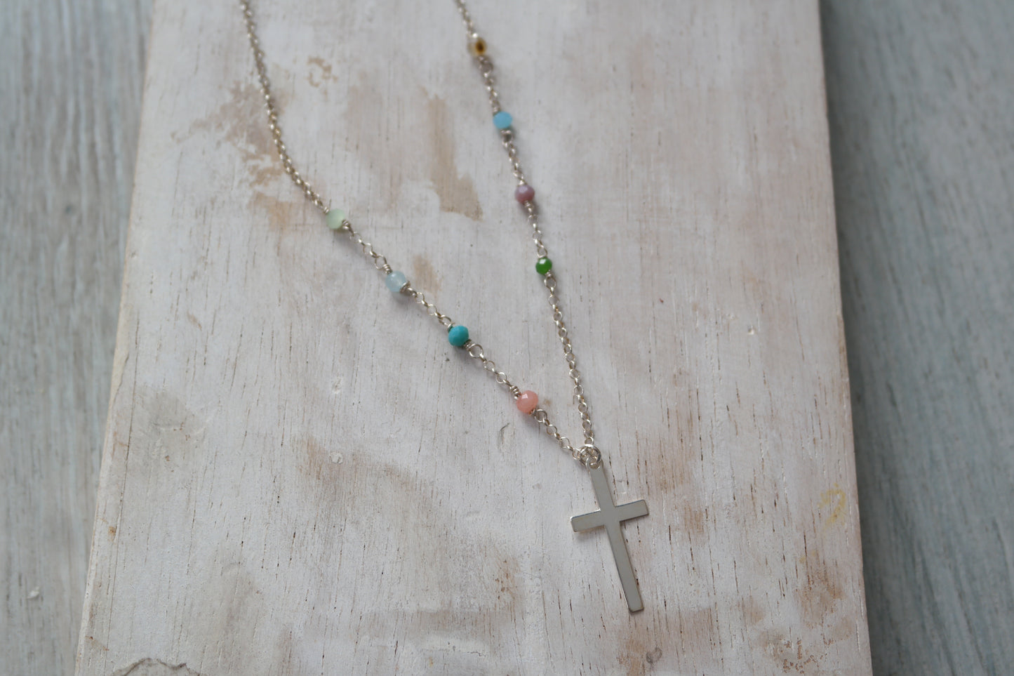 Collar de plata La Alegría de la oración