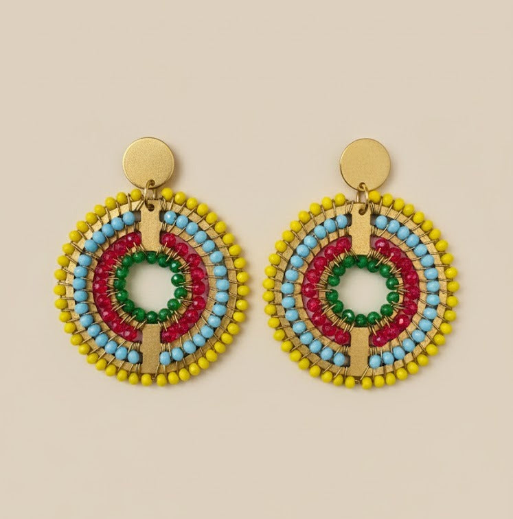 Pendientes Maxi tejidos Midi COLORES