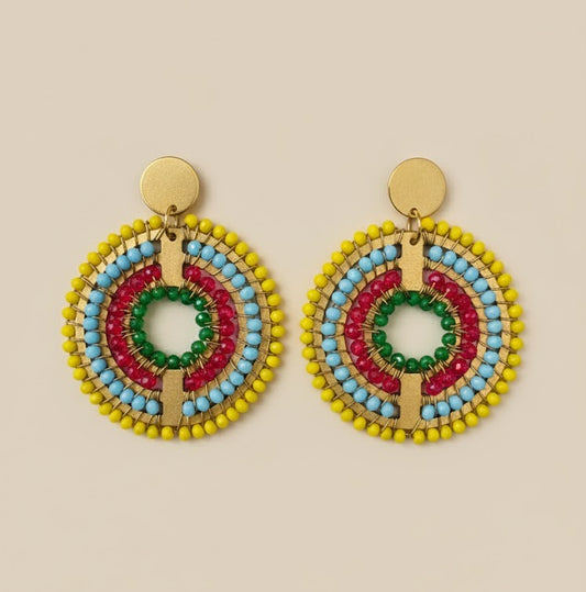 Pendientes Maxi tejidos Midi COLORES