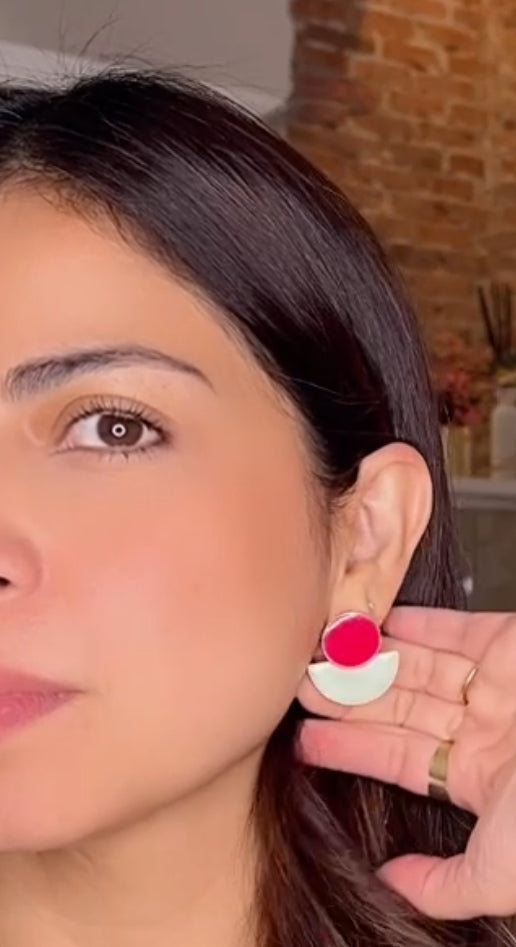 pendientes originales hechos a mano en madrid 