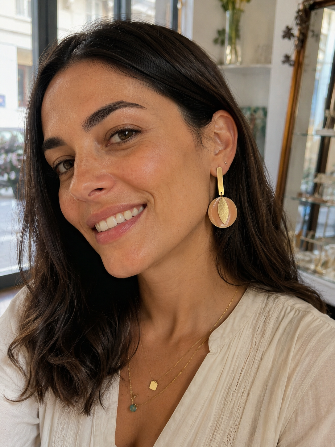 Pendientes Luz Serena
