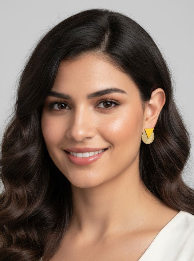 Pendientes Belén Amarilllo