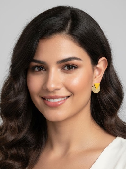 Pendientes Belén Amarilllo