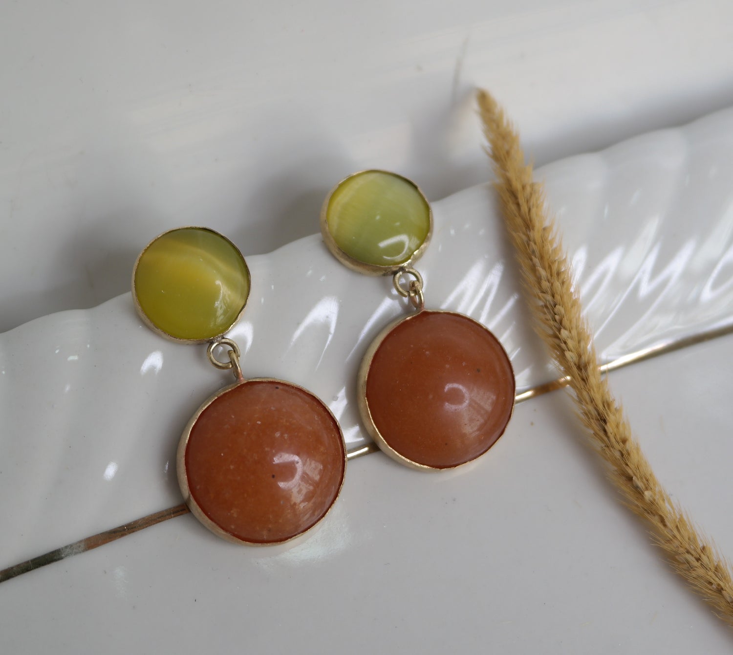 pendientes de autor artesanales hechos en Madrid 
