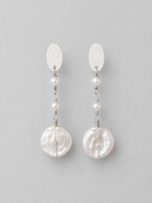 Sweet Root Earrings - Handmade in 925 Silver