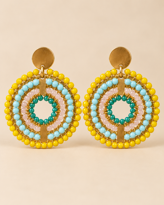 Pendientes Maxi tejidos Midi COLORES