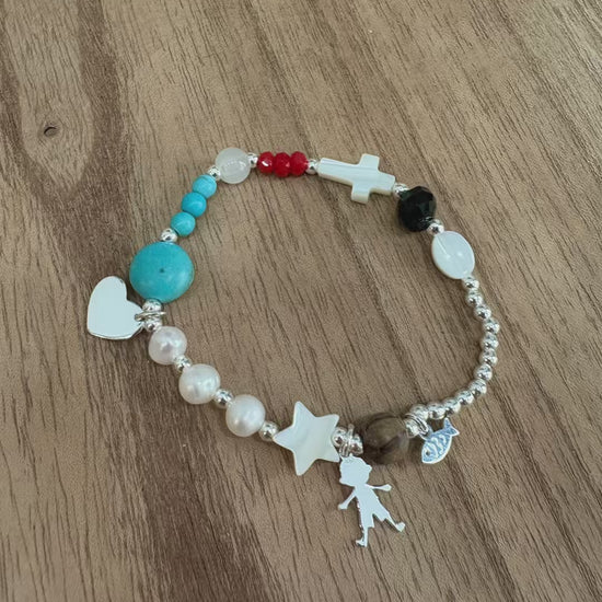 Video explicando la historia de jesus en pulsera de plata