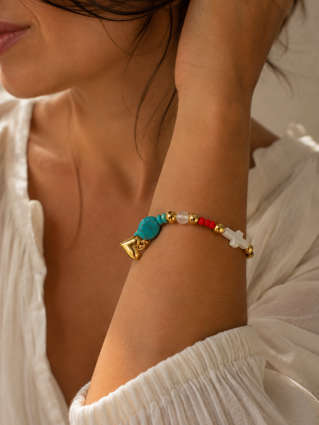 Pulsera de la Historia Más Bonita del Mundo | Acero Dorado
