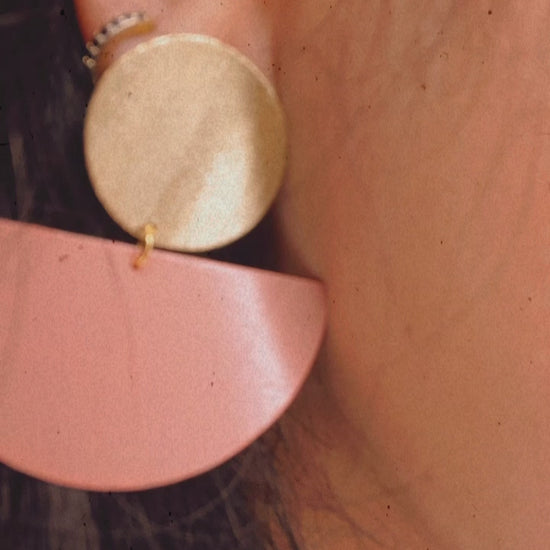 pendientes pintados a mano irene esser